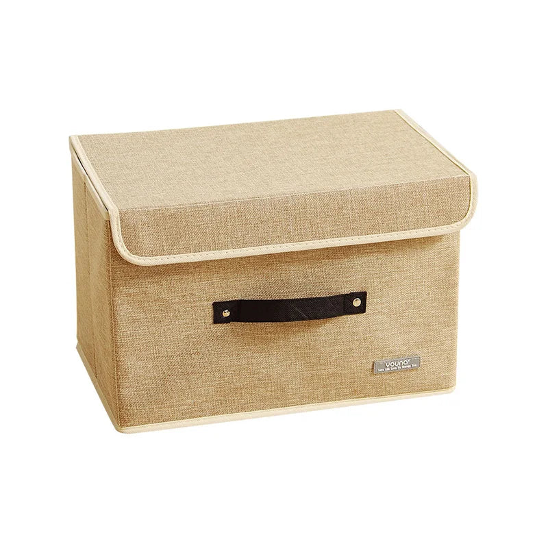Fabric Foldable Storage Box Clothes Storage Box With Lids