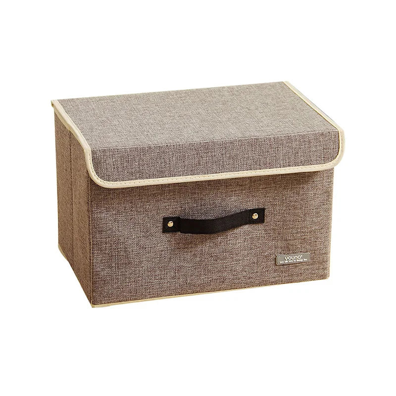 Fabric Foldable Storage Box Clothes Storage Box With Lids