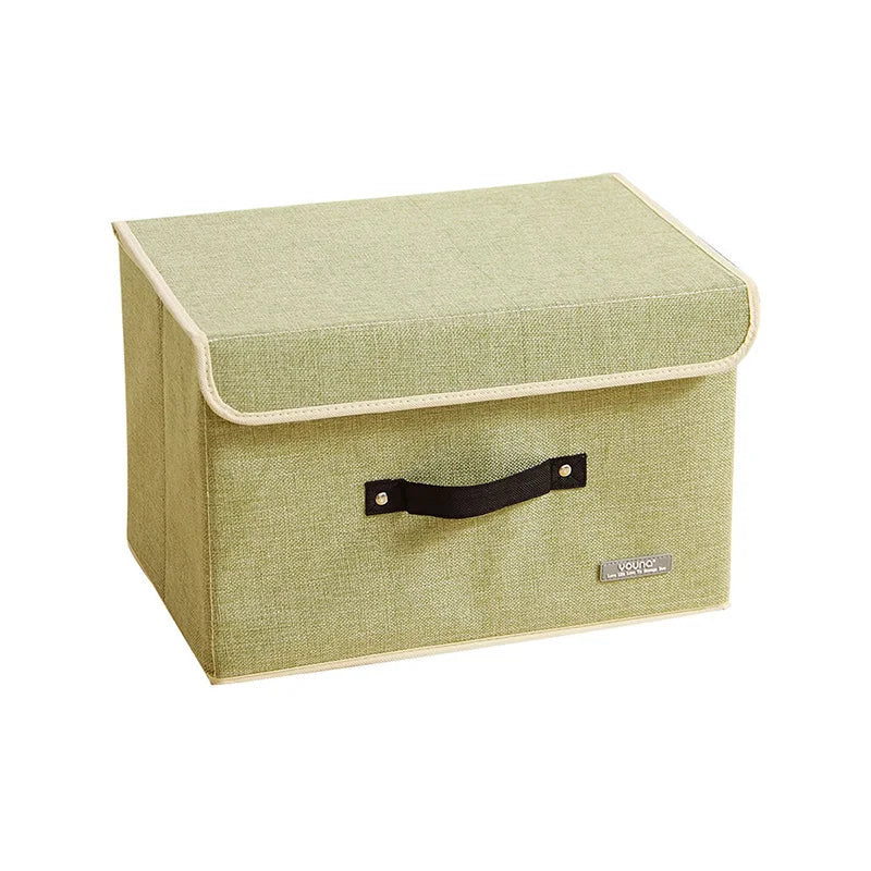 Fabric Foldable Storage Box Clothes Storage Box With Lids