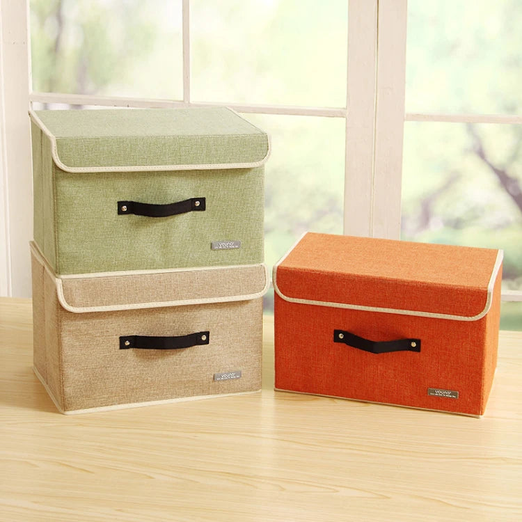 Fabric Foldable Storage Box Clothes Storage Box With Lids